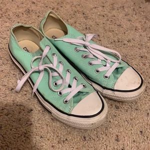 Mint Converse Sneakers